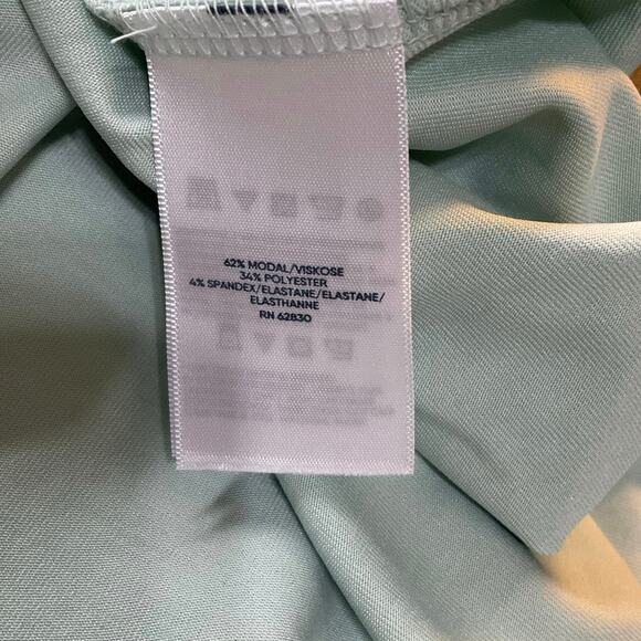 Lands' End Pale Green Square Neck Sleeveless Casual Knee Length Dress Size 2X - Picture 6 of 9